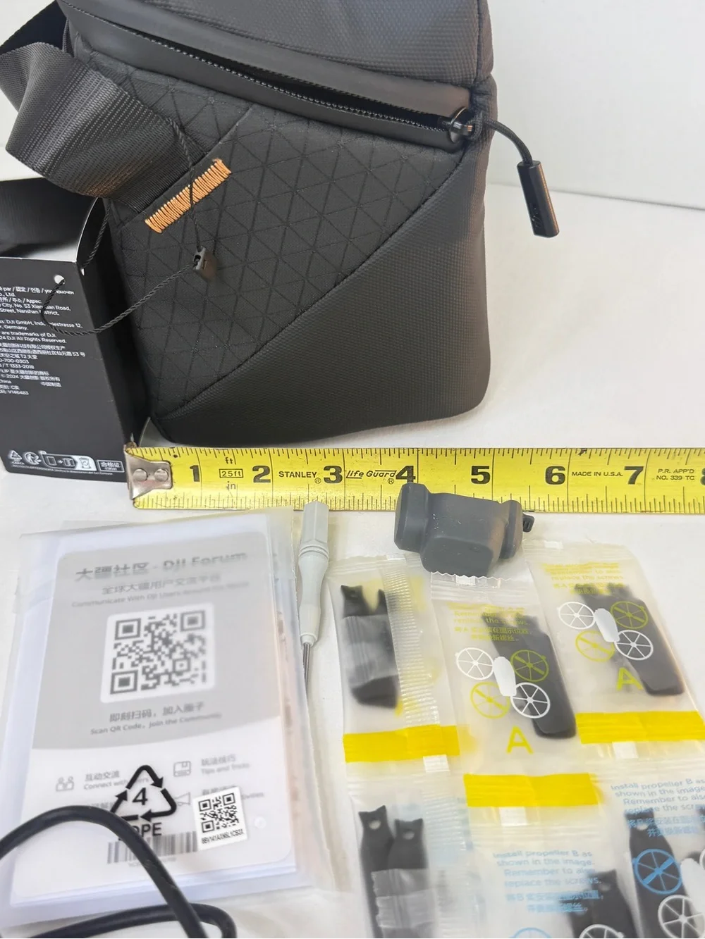 DJI branded black